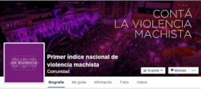 La encuesta y el índice de violencia machista se difunden por redes sociales.