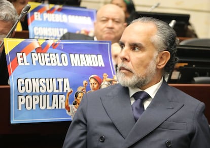 El ministro del Interior, Armando Benedetti.