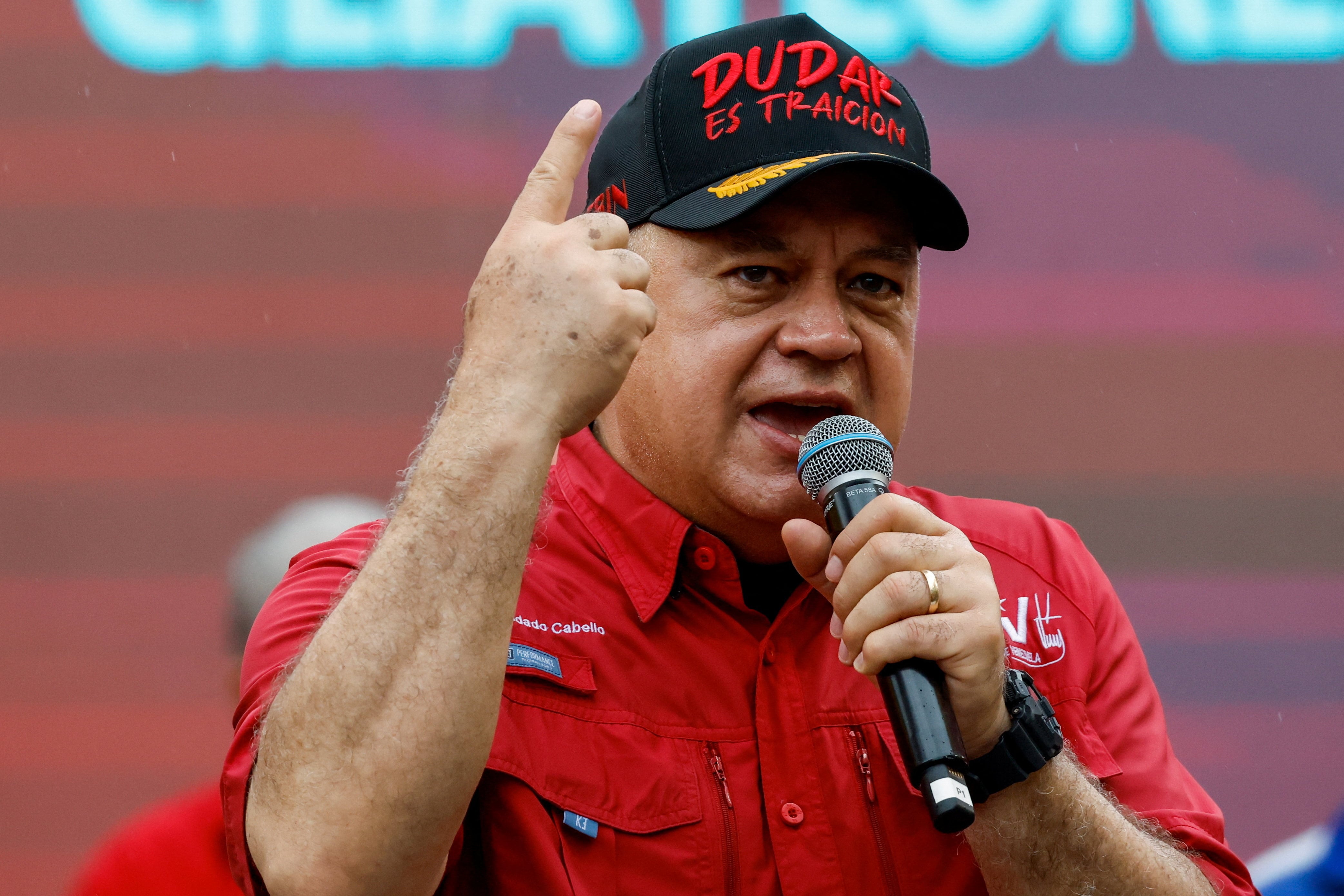 Diosdado Cabello descarta una negociación con Marí
