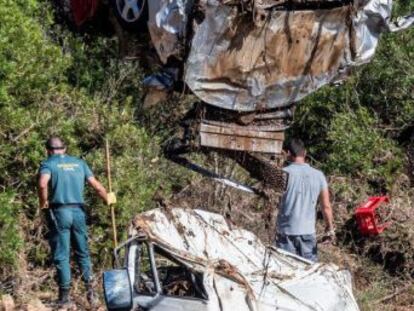 Se amplía al mar la búsqueda de Artur, de seis años, que se perdió la noche del martes cuando fue arrastrado junto a su madre por el aluvión de agua