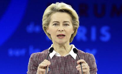 La presidenta de la Comisión Europea, Ursula von der Leyen.