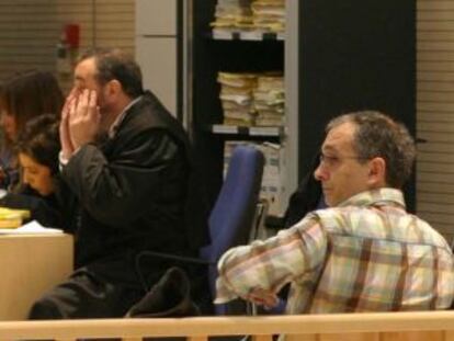 Bravo, en un momento del juicio en la Audiencia de Gipuzkoa.
