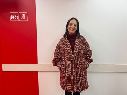 La nueva secretaria general del PSOE en la ciudad de Madrid y delegada del Gobierno, Mercedes González.
PSOE-M.