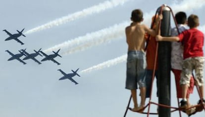 Un moment de la Festa del Cel, en una imatge d&#039;arxiu.