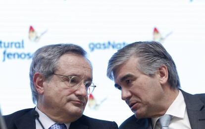 Rafael Villaseca y Francisco Reynés, en febrero de 2018.