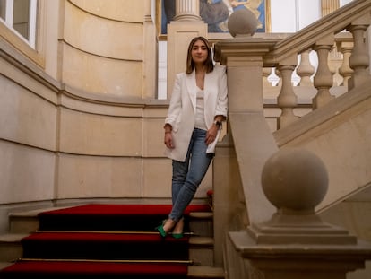 Laura Sarabia, en el Palacio de Nariño, en Bogotá, el 12 de mayo de 2023.