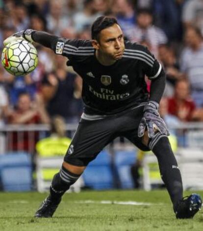 Navas, en el partido contra el Betis.