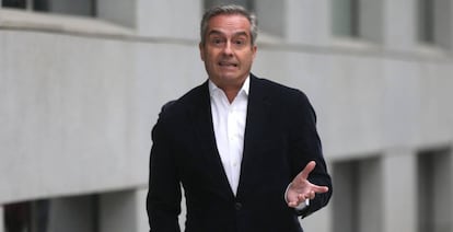 El ex consejero delegado del BBVA Ángel Cano acude a declarar por la macrocausa ‘Tándem’, en la Audiencia Nacional.