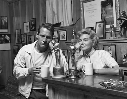 Paul Newman y Joanne Woodward