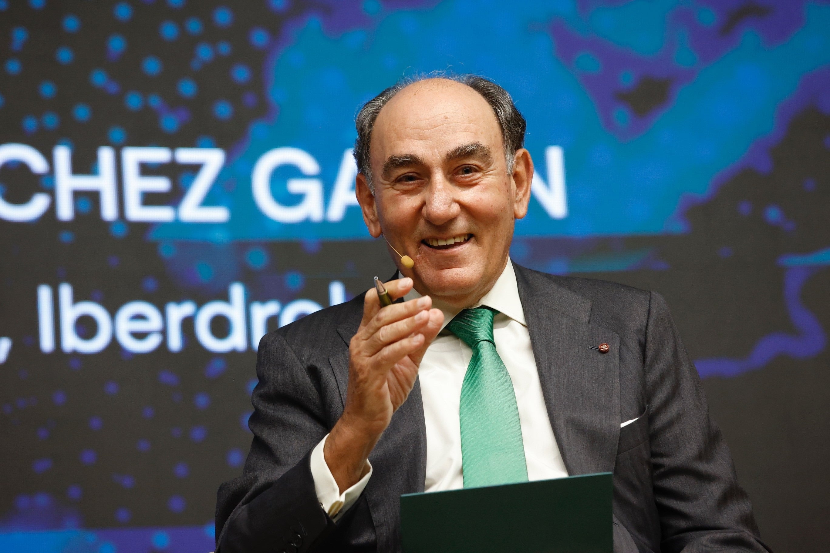El presidente de Iberdrola, Ignacio Sánchez Galán. Imagen cedida por la compañía.