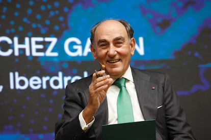El presidente de Iberdrola, Ignacio Sánchez Galán.