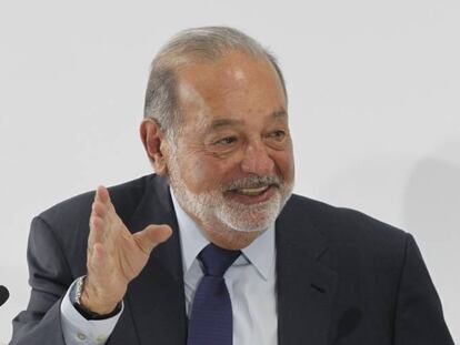 Carlos Slim, accionista de control de FCC.