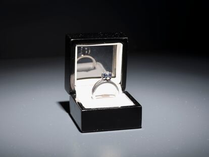 El diamante que se hizo con las cenizas de Luis Barragán.