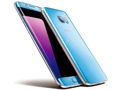 El Samsung Galaxy S7 Edge de color azul coral llega a España