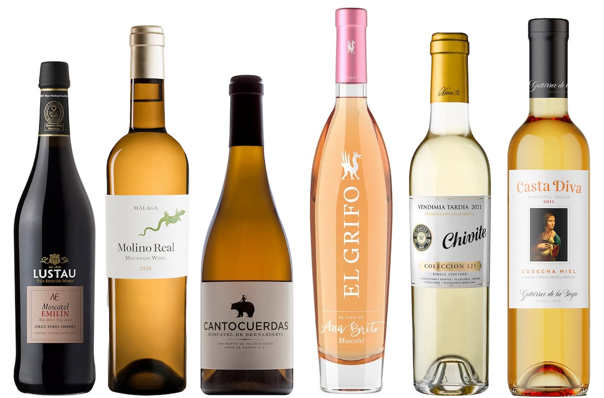 Seis grandes vinos de moscatel perfectos para tomar con el roscón y otros dulces de Navidad