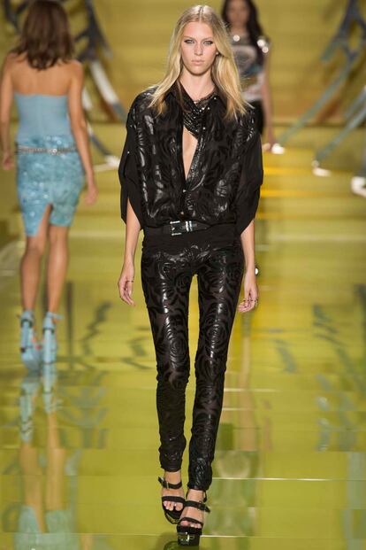 El rock chic de Versace