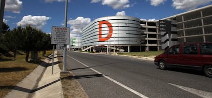 Alrededores de la T4 de Barajas.