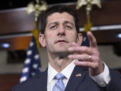 El portavoz republicano de la C&aacute;mara de Representantes, Paul Ryan.