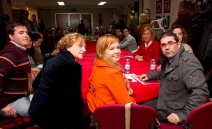 Reunión de Leire Pajín con militantes socialistas en Sant Joan