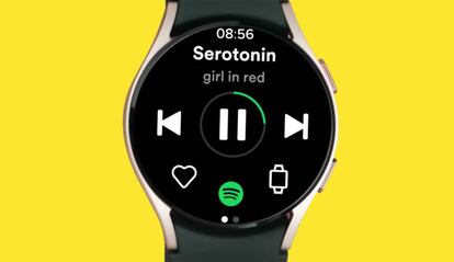 Spotify en Wear OS