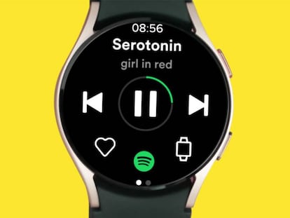 Spotify en Wear OS