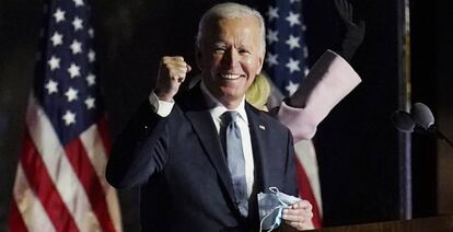 El candidato demócrata a la presidencia de EE UU, Joe Biden. 