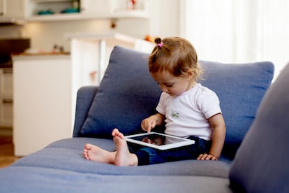 Uso de pantallas en el lenguaje de los niños