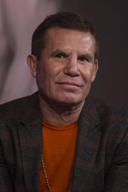 El exboxeador Julio César Chávez, el pasado febrero.