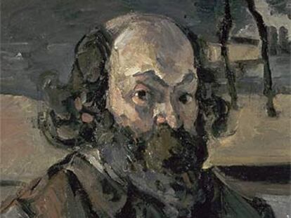 Autorretrato de Cézanne (1873-1876).