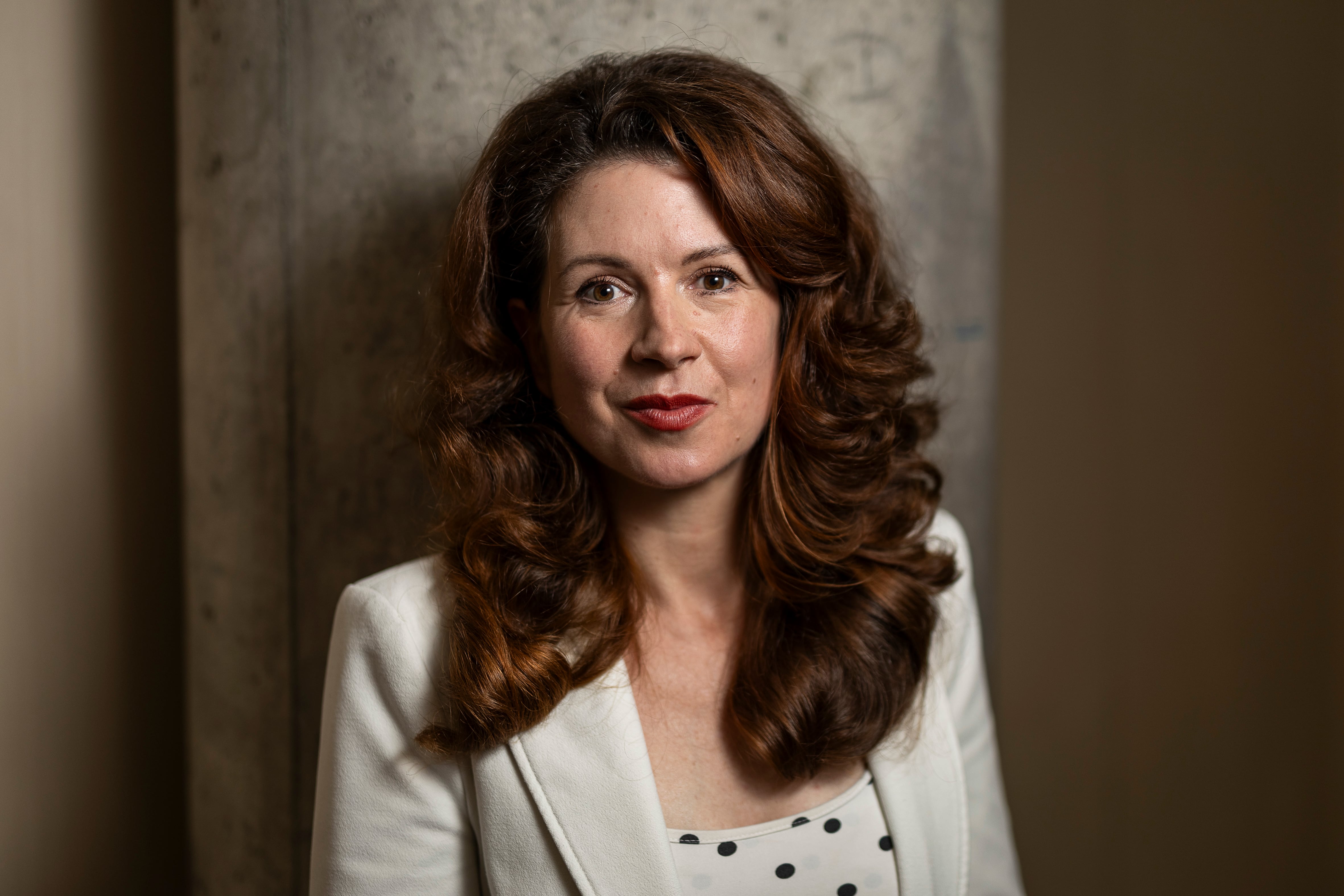 Kata Tütto, presidenta del Comité de las Regiones de la Unión Europea, el 18 de abril en Barcelona. 