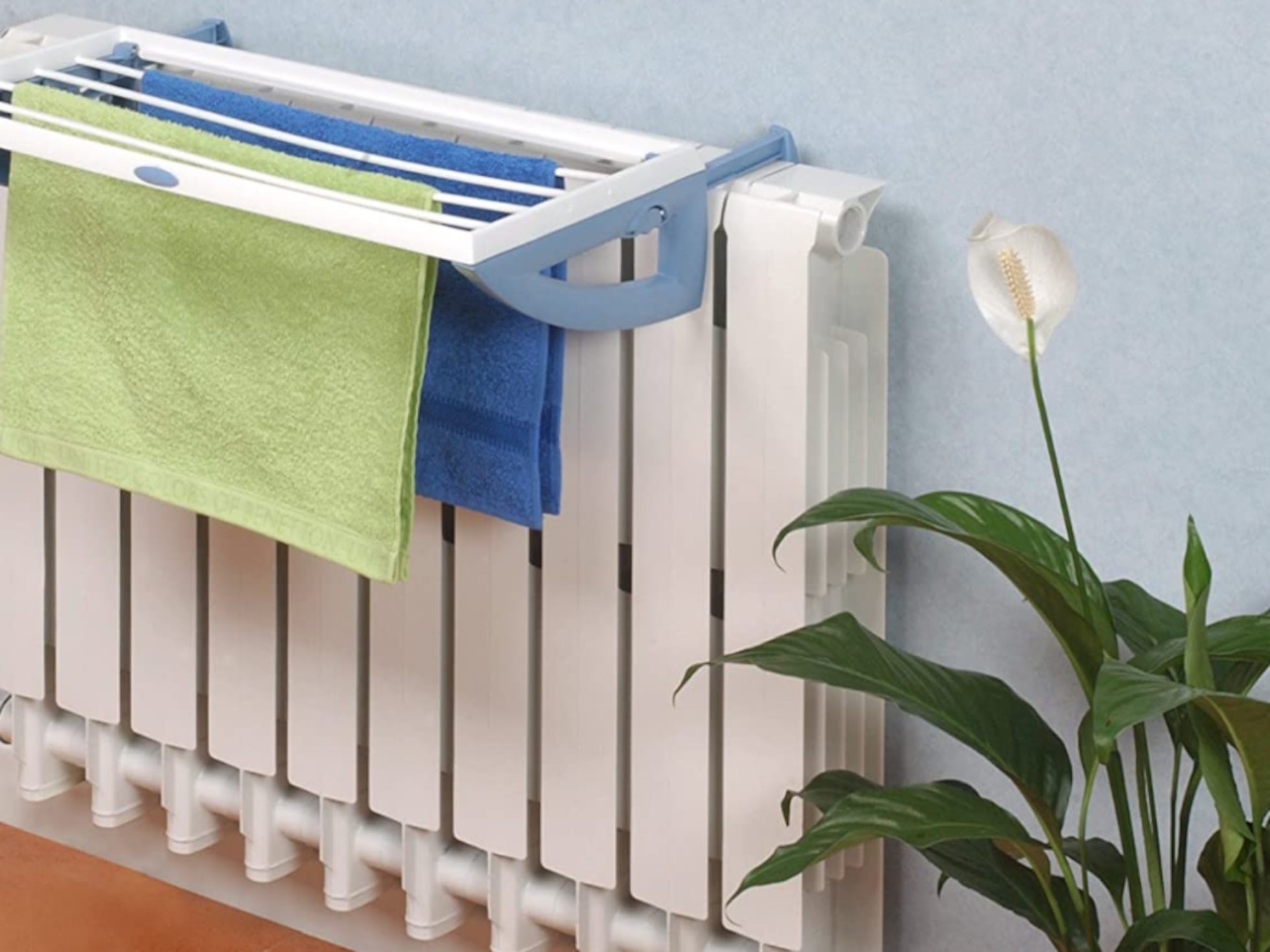 Tendedero Ajustable Tendedero De Ropa Radiador Tendedero Plegable Para Colgar Ropa, Balcón Extensible, Radiador