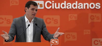 Albert Rivera, en una imagen de archivo. 