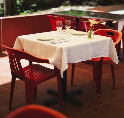 Mesa para dos comensales en el restaurante Native