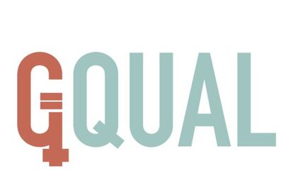 Logo de la campaña Gqual por más paridad en organismos internacionales