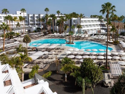 Hotel Riu Paraiso en Lanzarote, una de las principales reformas hoteleras acometidas este año.
