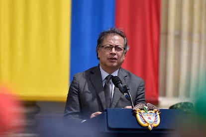 Gustavo Petro en Bogotá, en junio de 2023.