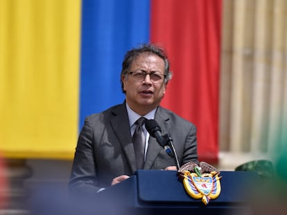 Gustavo Petro en Bogotá, en junio de 2023.