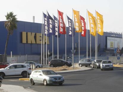 Fachada de la tienda de Ikea en Castilleja de la Cuesta (Sevilla)
