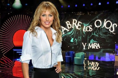 Emma García, presentadora de 'Abre los ojos... y mira'