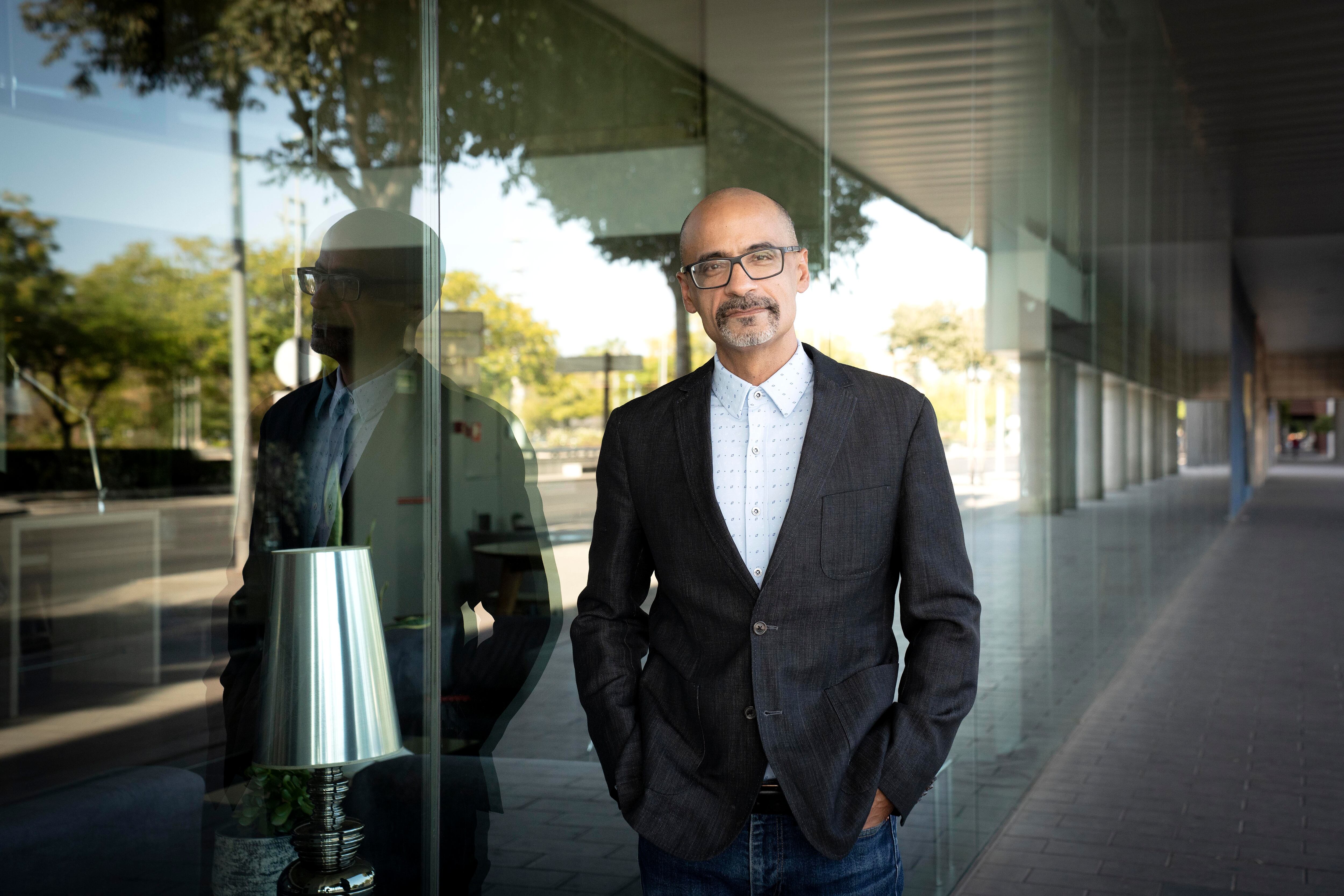 El escritor y premio Pulitzer Junot Díaz, en el festival Cosmopoética, Córdoba, el 27 de septiembre del 2025.