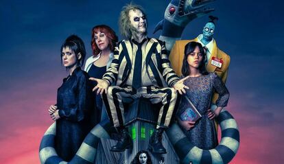 Protagonistas de la película Beetlejuice, Beetlejuice en Max