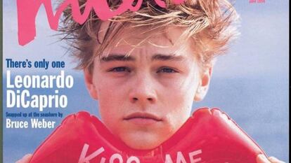 Leonardo DiCaprio fotografado por Bruce Weber para a capa de junho de 1994