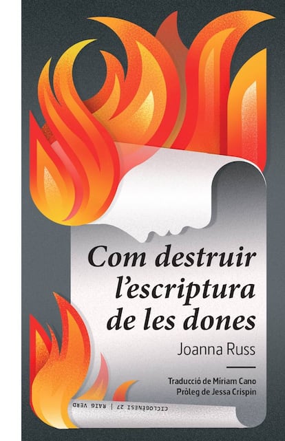 Portada libro Joanna Russ "Com Destruir l'escriptura de les domnes"