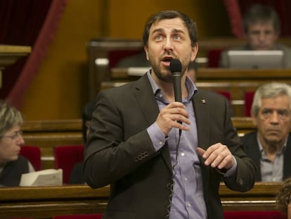 El consejero de Salut, Antoni Comín.