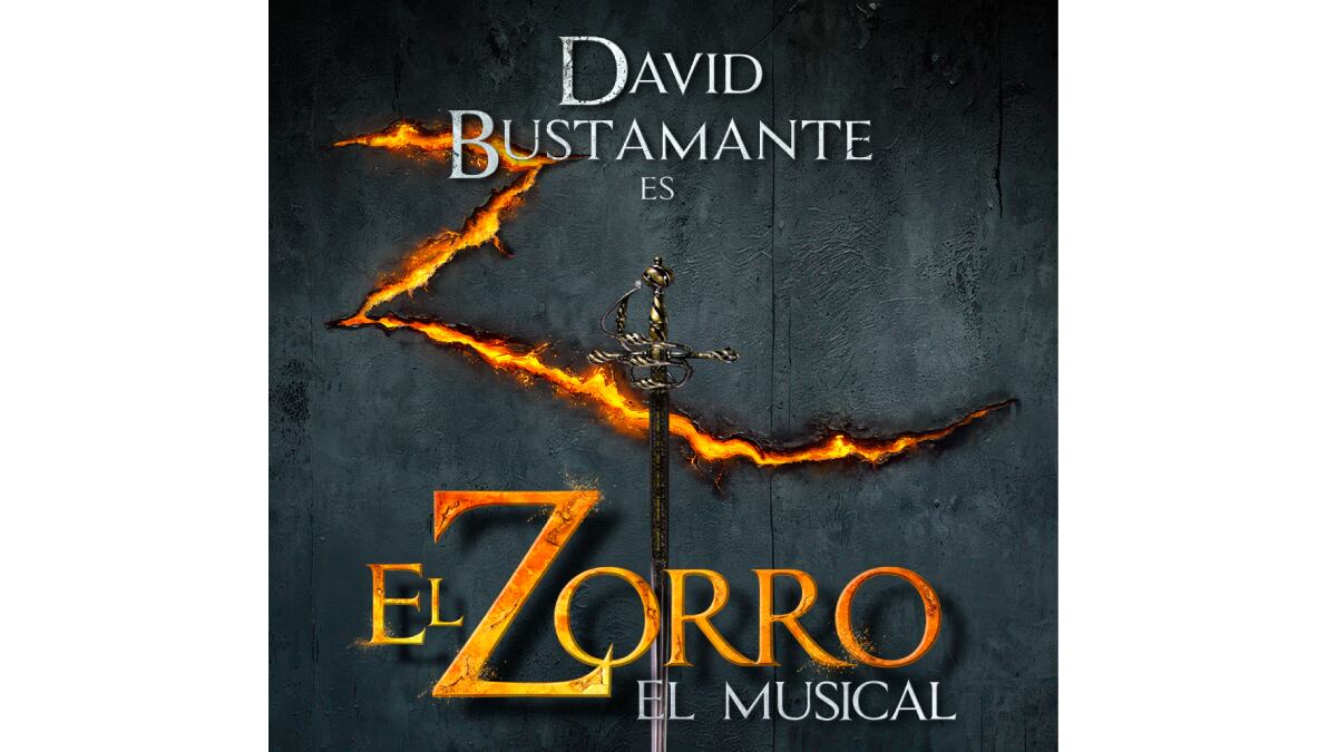 Imagen promocional del musical 'El Zorro'.