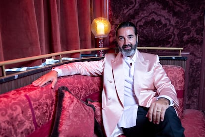 Alberto Beniflah, CEO y fundador de Grupo Mosh, en el antiguo edificio Aresbank, que ahora será Motel Particulier.