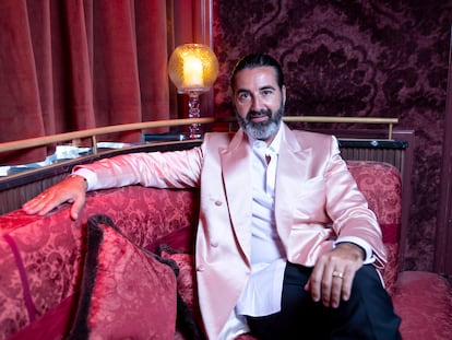 Alberto Beniflah, CEO y fundador de Grupo Mosh, en el antiguo edificio Aresbank, que ahora será Motel Particulier.