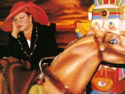Karina Fálagan en 1993