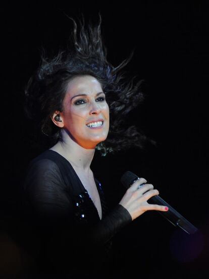 Concierto de Malú en la Plaza de Toros de Murcia en 2014