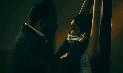 Un fotograma del videoclip de la canción 'Fuiste mía' de Gerardo Ortiz.